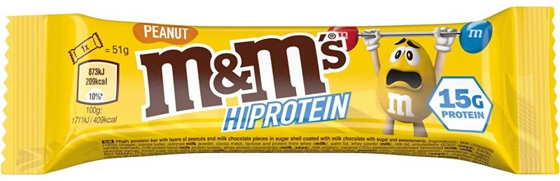 Batoane & Shake-uri - Mars Protein M&Ms Peanut 51g