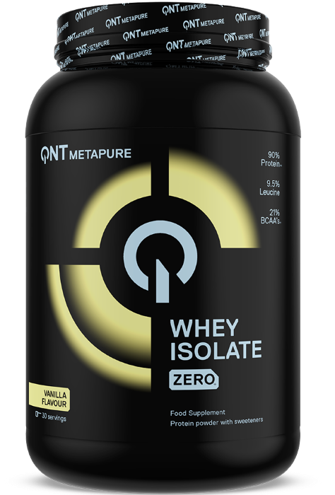 Whey & Izolat - Metapure Isowhey Zero 908g QNT Vanilie, advancednutrition.ro