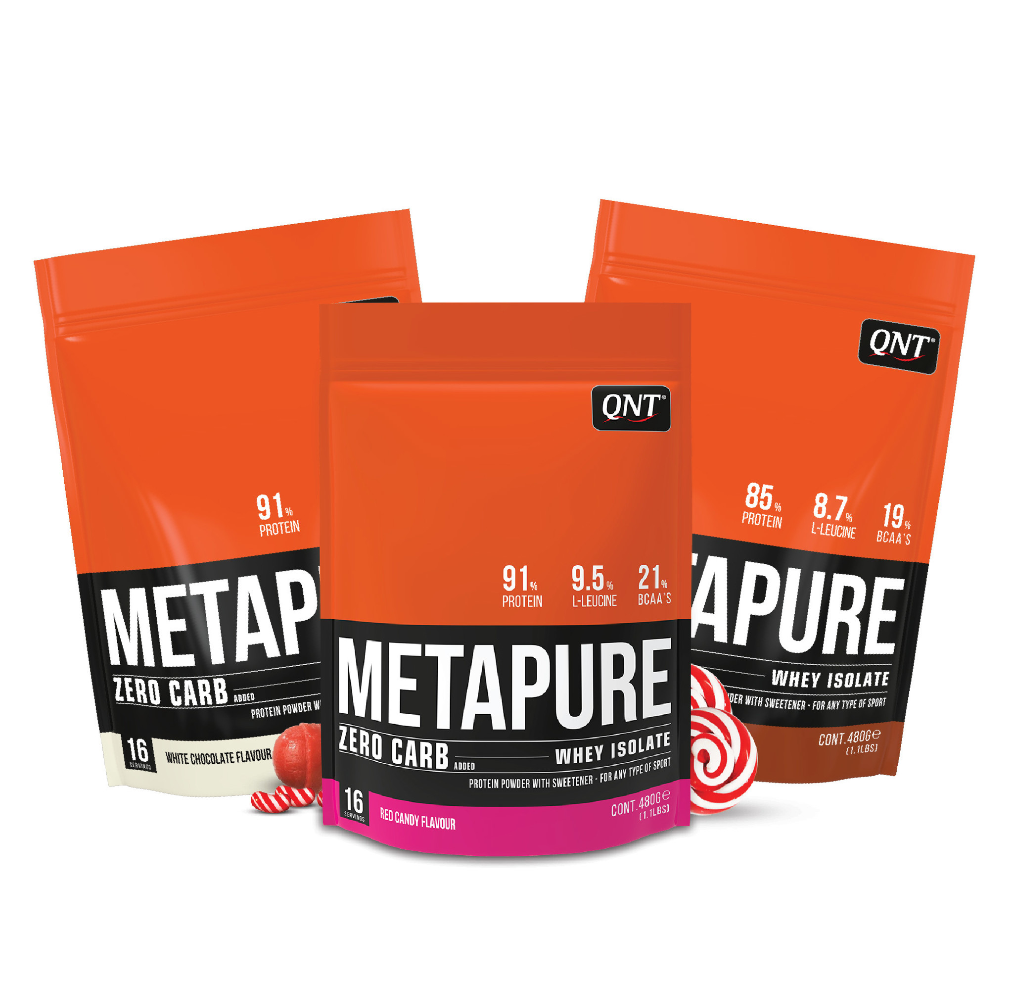 Whey & Izolat - METAPURE ZERO CARB 480gr Red Candy, https:0769429911.websales.ro
