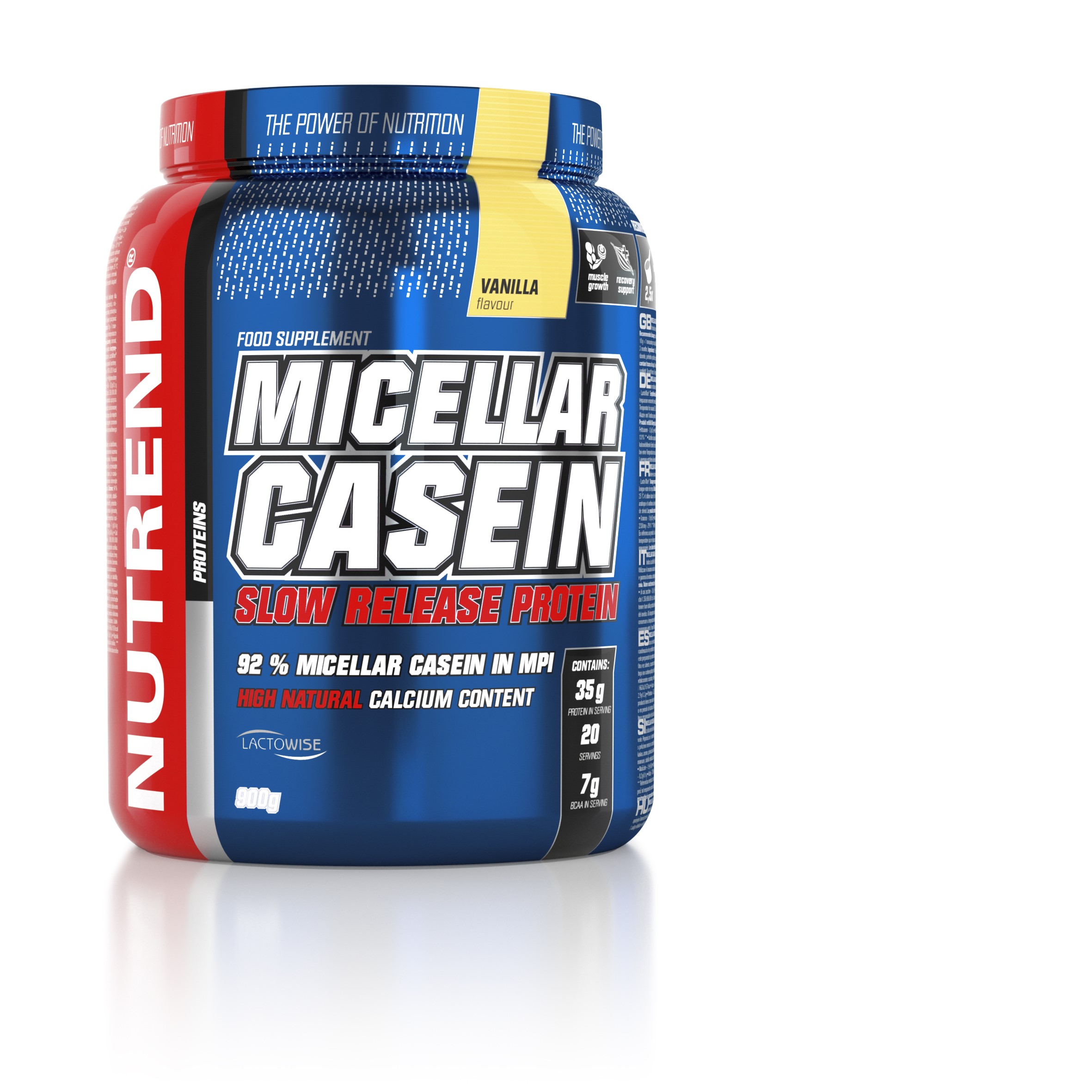 Caseina & Ou - MICELLAR CASEIN 900g Vanilla, advancednutrition.ro