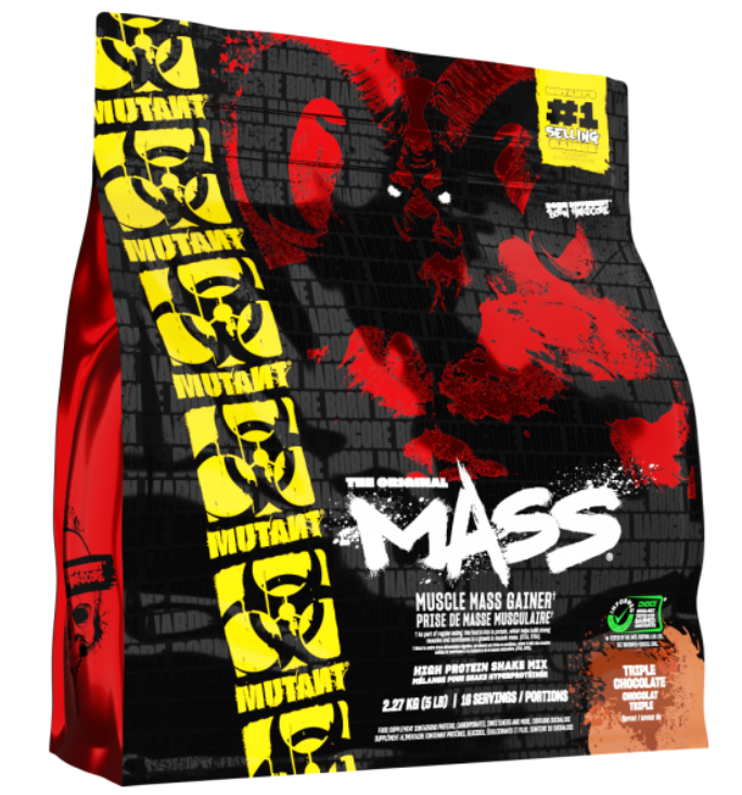 Masă Musculară & Carbohidrați - Mutant Mass 2270g Triple Chocolate, advancednutrition.ro
