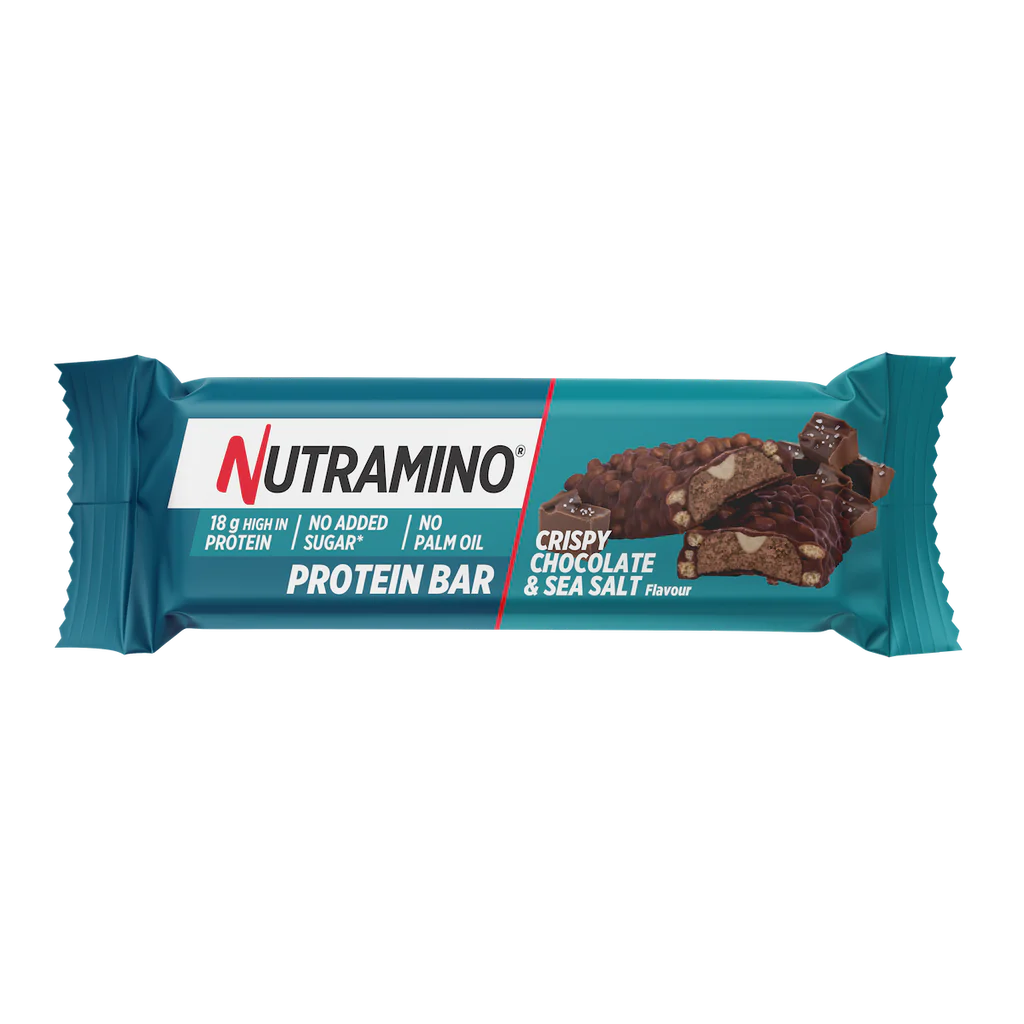 Batoane & Shake-uri - Nutramino Bar 4 Batoane x 55g Chocolate Sea salt, https:0769429911.websales.ro