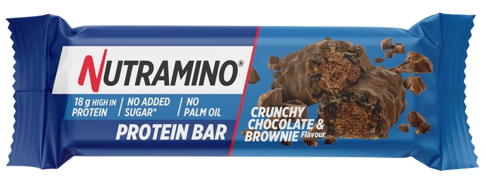 Batoane & Shake-uri - Nutramino Bar 55g Crunchy Chocolate Brownie