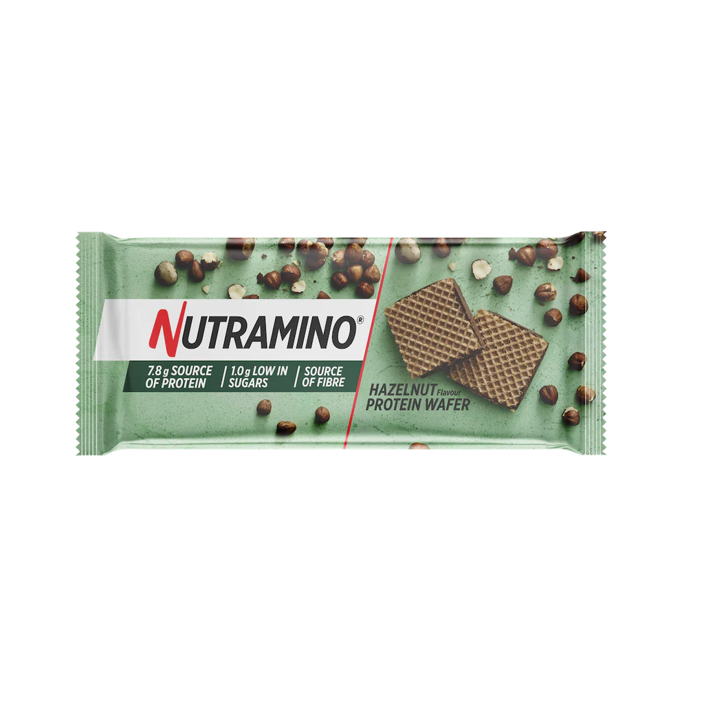 Batoane & Shake-uri - Nutramino Wafer Nutra-go 4 Napolitane x 39g Hazelnut, advancednutrition.ro