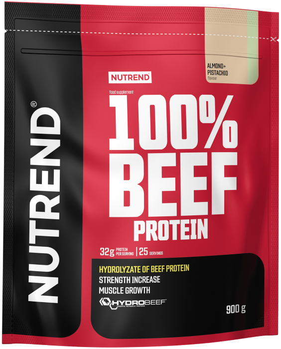 Beef Protein - Nutrend 100% Beef Protein 900g Migdale & Fistic