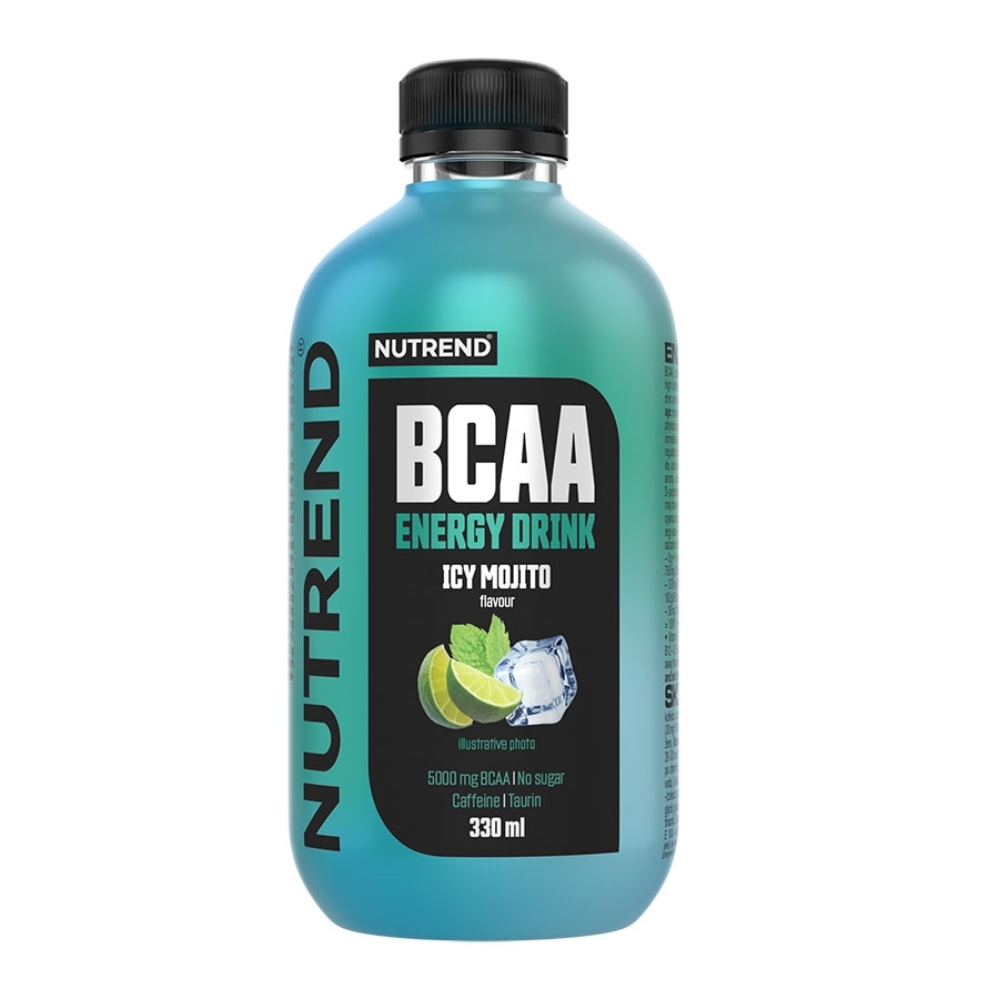 BCAA - Nutrend BCAA Energy Drink 330ml Icy Mojito, advancednutrition.ro