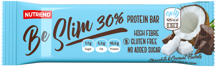 Batoane & Shake-uri - Nutrend Be Slim 35g Ciocolata Cocos, advancednutrition.ro