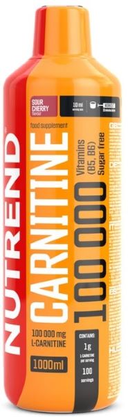 L-Carnitina - Nutrend Carnitine 100000 - 1000ml Sour Cherry