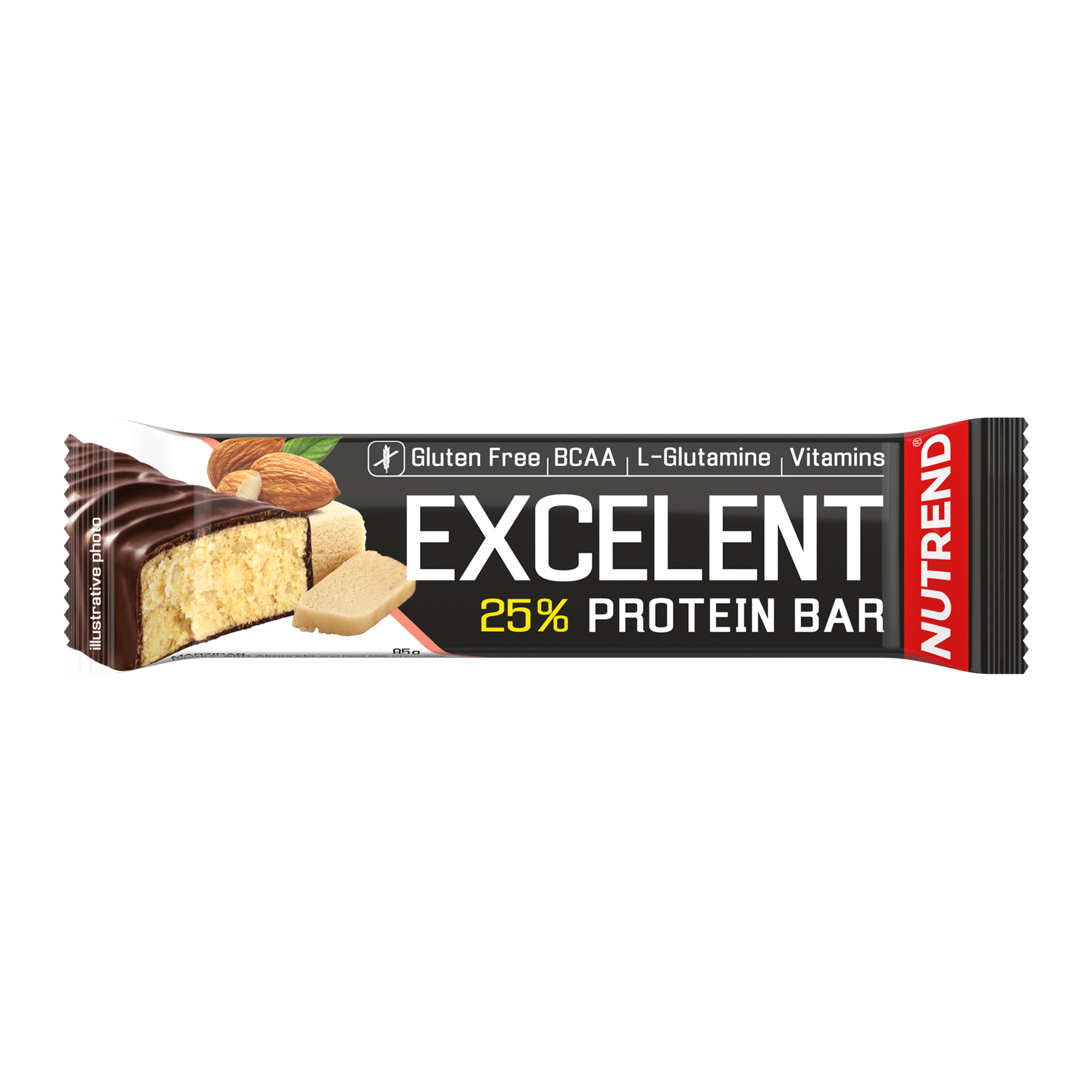 Batoane & Shake-uri - Nutrend Excelent Protein Bar 85g Martipan cu Migdale