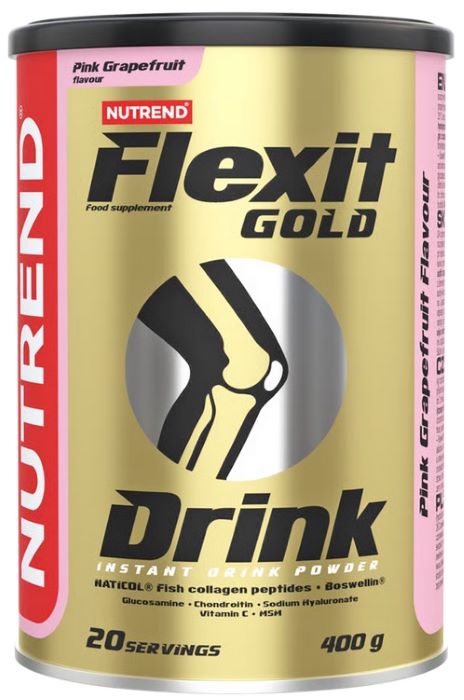 Protectia Articulatiilor - NUTREND FLEXIT GOLD DRINK 400g Grapefruit Roz, advancednutrition.ro