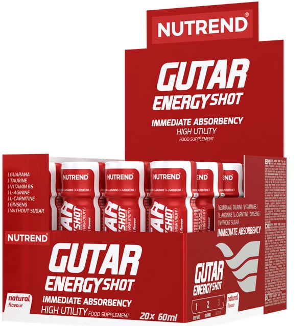 Gamer Energy - Nutrend Gutar Energy Shot 20x 60ml