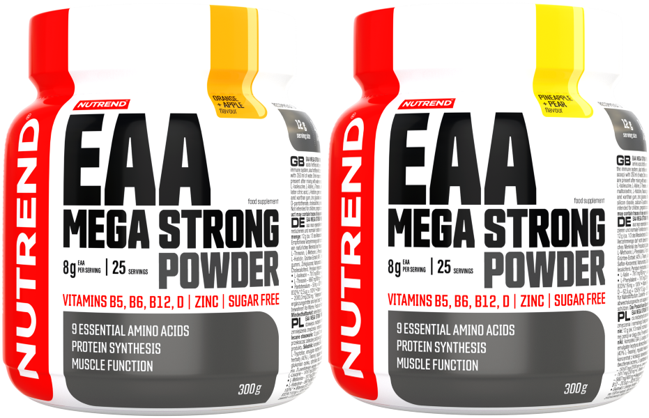 EAA Aminoacizi Esentiali - Nutrend NUTREND EAA Mega Strong Powder 2x 300g Lemon Ice Tea