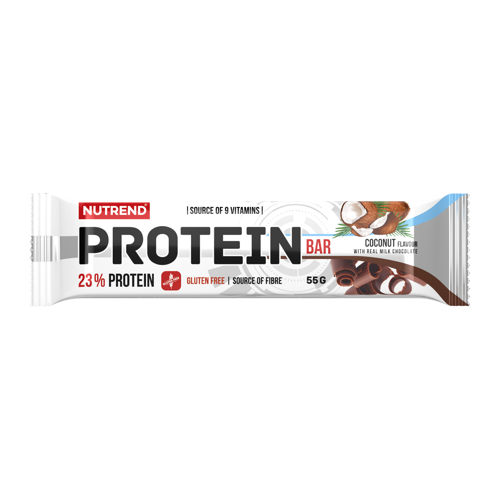 Batoane & Shake-uri - Nutrend Protein Bar 55gr Cocos, https:0769429911.websales.ro