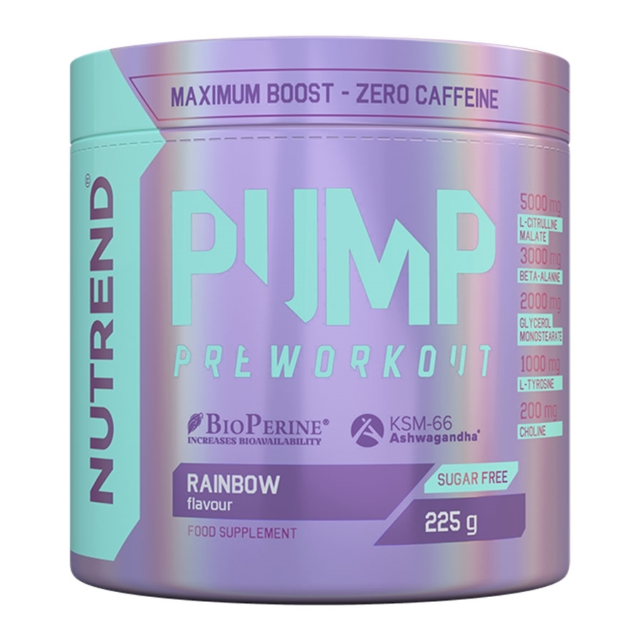 Fara Cofeina - NUTREND PUMP 225g Rainbow, advancednutrition.ro