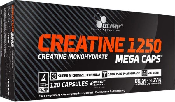Creatina - Olimp Creatine 1250 Mega Caps - 120 Capsule, https:0769429911.websales.ro
