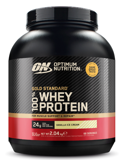 Whey & Izolat - ON 100% Gold Whey Protein 2.02kg Vanilla Ice Cream, advancednutrition.ro