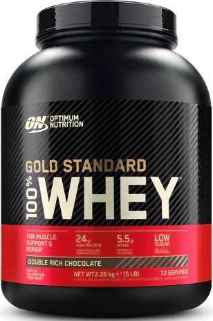 Whey & Izolat - ON 100% Gold Whey Protein 2.27kg Double Rich Chocolate, advancednutrition.ro