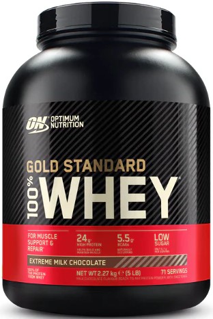 Concentrate Proteice - ON 100% Gold Whey Protein 2.27kg Milk Chocolate, advancednutrition.ro
