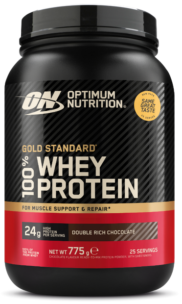 Whey & Izolat - ON 100% Whey Gold Standard Protein 775g Double Rich Chocolate, advancednutrition.ro