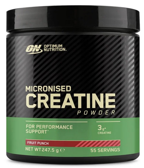 Creatina - ON Micronised Creatine Powder 247.5g Fruit Punch, advancednutrition.ro