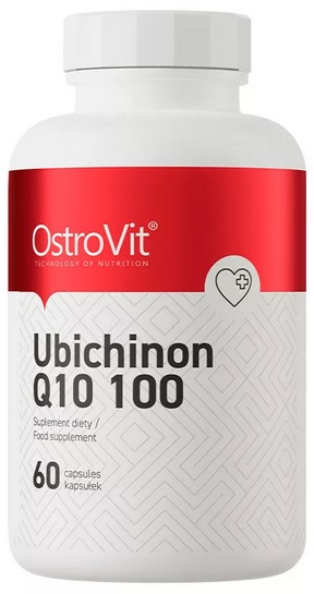Antioxidanti - OstroVit Ubiquinone Q10 100 mg 60 Capsules, advancednutrition.ro