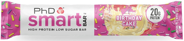 Batoane & Shake-uri - PhD Smart Bar 64g Birthday Cake