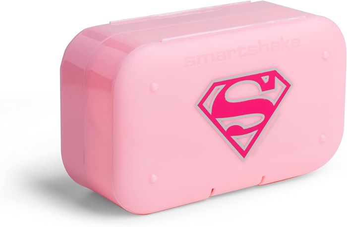 Pill Box - Pill Box Organizer 2-pack DC Supergirl SmartShake, advancednutrition.ro