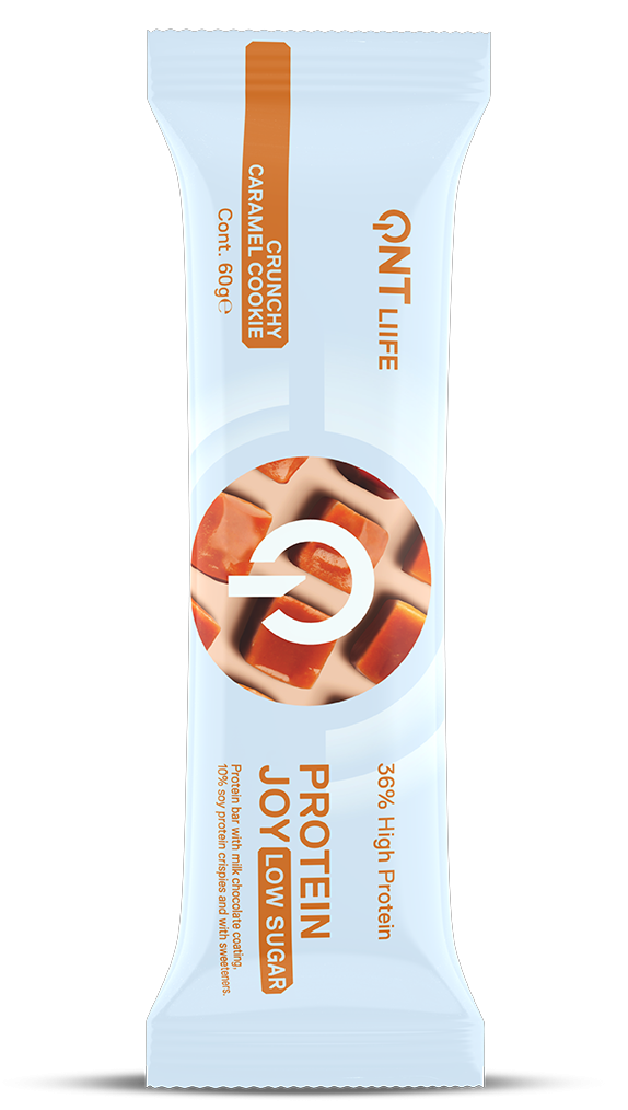 Batoane & Shake-uri - QNT Protein Joy Bar 60g Caramel Cookie Dough, https:0769429911.websales.ro