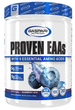 EAA Aminoacizi Esentiali - PROVEN EAAs 390g Gaspari Nutrition Blueberry Acai