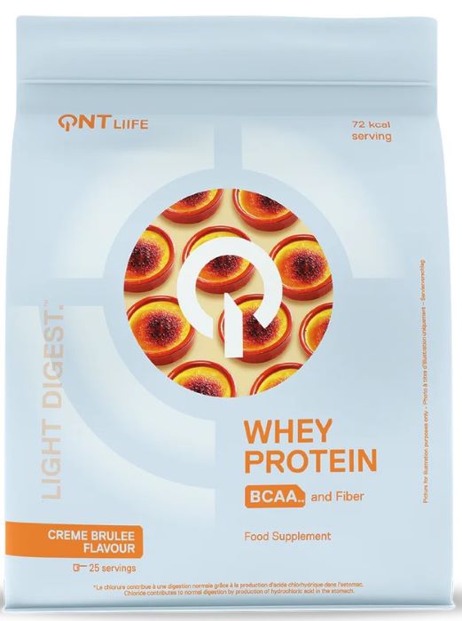 Whey & Izolat - QNT LIGHT DIGEST WHEY PROTEIN 500g Creme Brulee, advancednutrition.ro