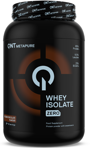 Whey & Izolat - QNT Metapure Isowhey Zero 908g Belgian Chocolate