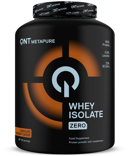 Whey & Izolat - QNT Metapure Zero Carb 2Kg Ciocolata cu Alune, advancednutrition.ro