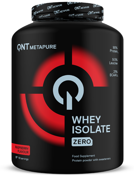 Whey & Izolat - QNT Metapure Zero Carb 2Kg Zmeura, advancednutrition.ro