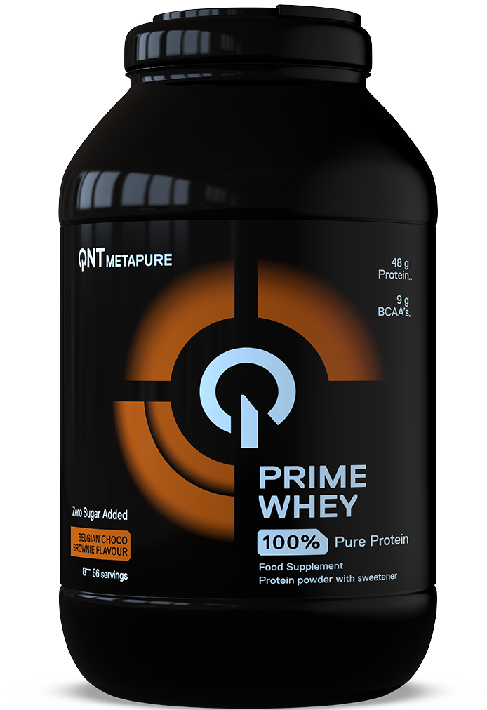 Whey & Izolat - QNT Prime Whey Protein 2Kg Belgian Choco Brownie