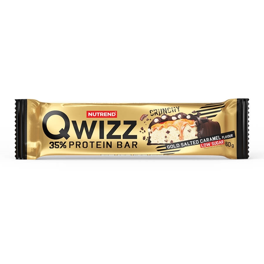Batoane & Shake-uri - Qwizz Protein Bar 60g Salted caramel, advancednutrition.ro
