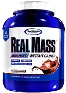 Masă Musculară & Carbohidrați - Real Mass 2720g Gaspari Nutrition Chocolate Milkshake