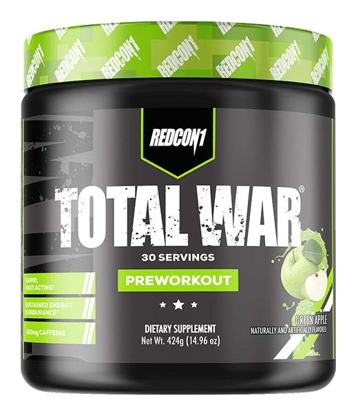 Fara Cofeina - Redcon1 Total War 441g Strawberry Mango, advancednutrition.ro