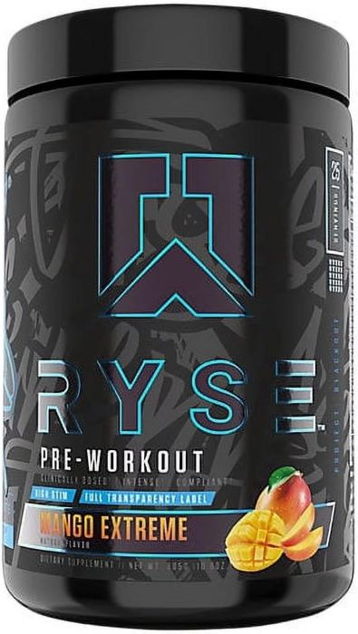 Energie & N.O. - RYSE Pre-Workout Project Blackout 305g Mango, https:0769429911.websales.ro