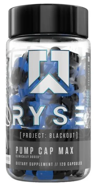 Fara Cofeina - Ryse Pump 120 Capsule, advancednutrition.ro