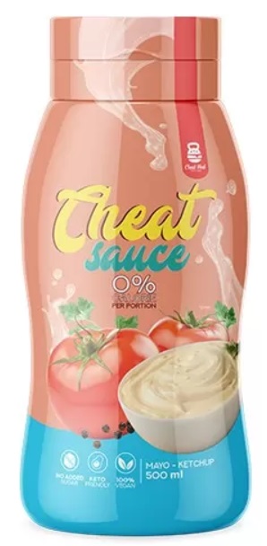 Gustari proteice & Sosuri - Sauce 0% - 500ml Cheat Meal MayoKetchup