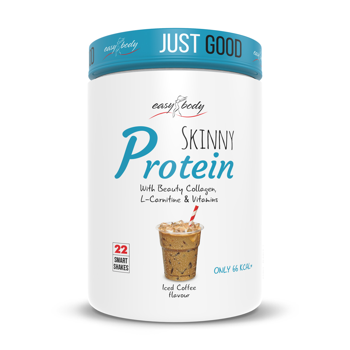 Slabire & Definire - Skinny Protein 450g Iced Coffee, advancednutrition.ro