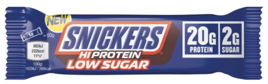 Batoane & Shake-uri - Snickers Hi Protein LowSugar Milk Chocolate 57g Mars