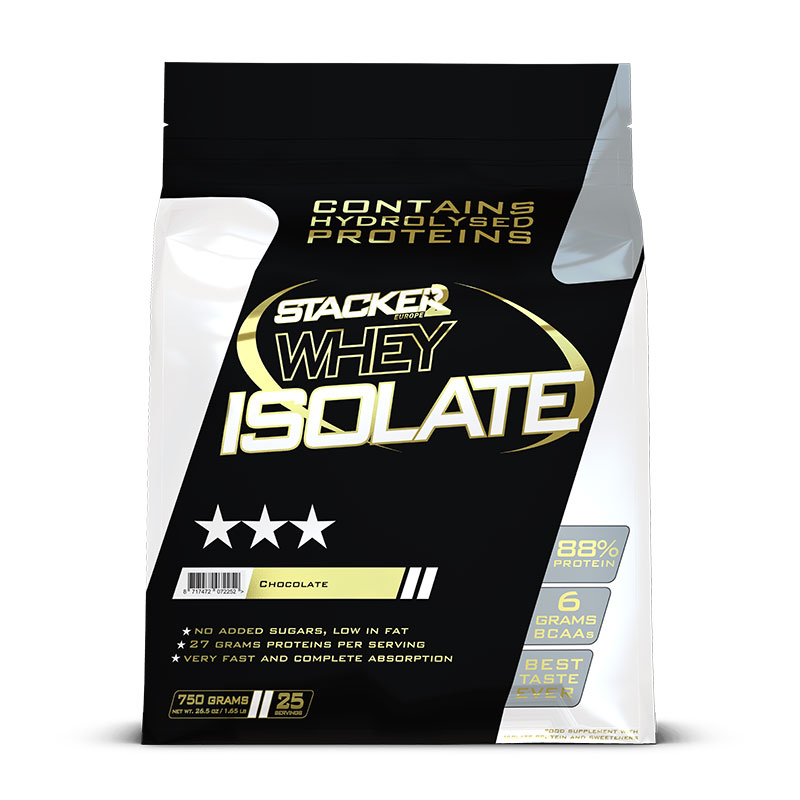 Whey & Izolat - Stacker2 Whey Isolate 750g Ciocolata, advancednutrition.ro