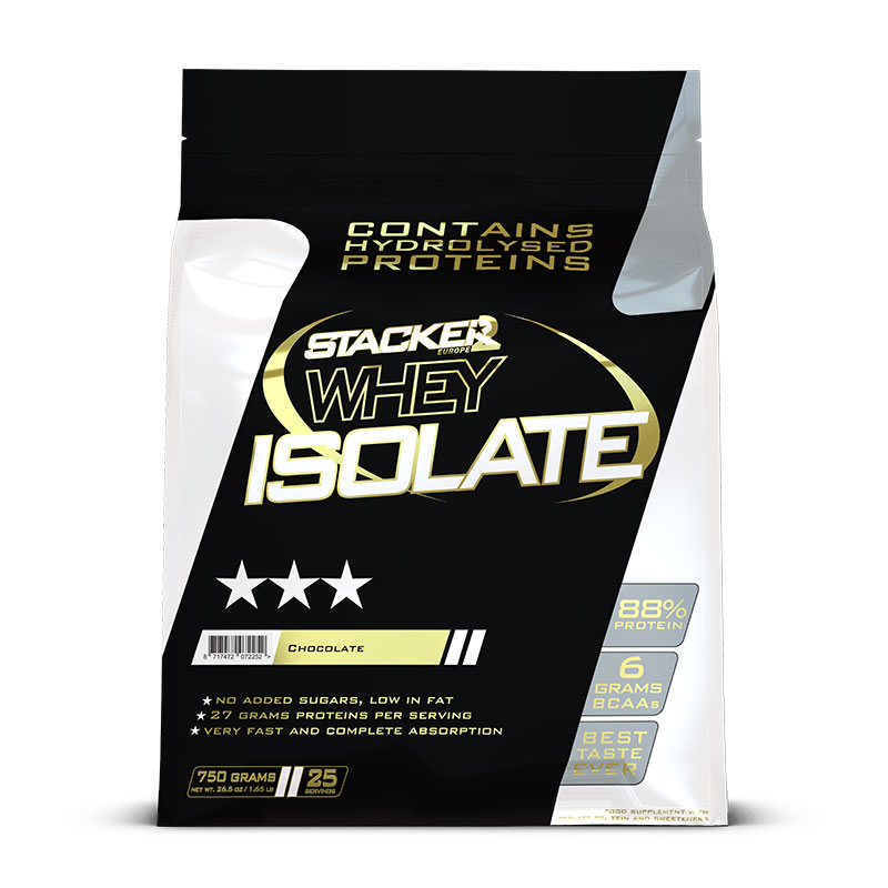 Whey & Izolat - Stacker2 Whey Isolate 750g Vanilie