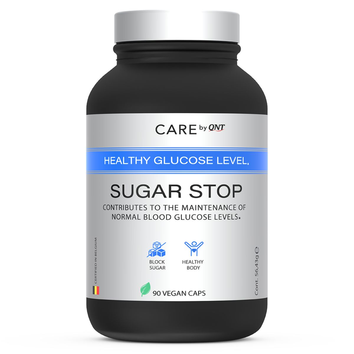 Slabire & Definire - Sugar Stop 90 Vegan Caps QNT
