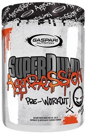 Energie & N.O. - Super Pump Aggression 360g Gaspari Nutrition Mayhem Mango, advancednutrition.ro