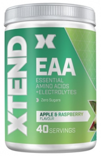 EAA Aminoacizi Esentiali - Xtend EAA 40 Serviri Scivation Apple Raspberry, advancednutrition.ro