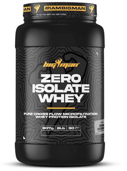 Concentrate Proteice - Zero Isolate Whey 907g BigMan Ciocolata