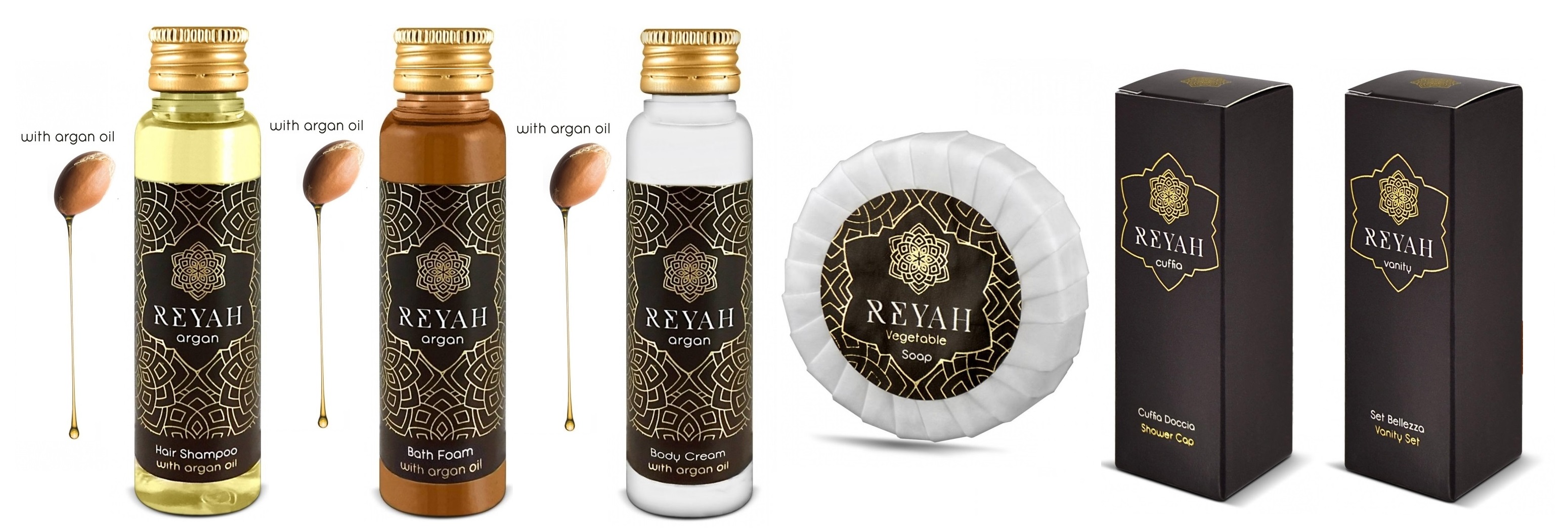 Cosmetice hotel Reyah - cu Ulei de Argan Cosmetice hotel Reyah - cu Ulei de Argan