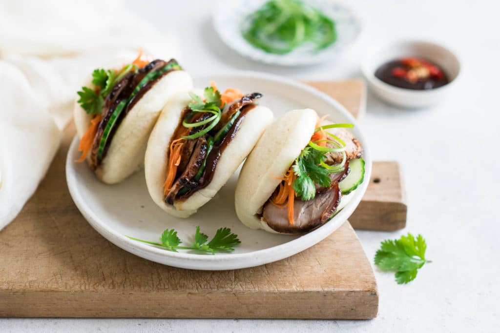 食品 Bao 10 kg Sandwich Gua Bao Buns, Congelate, 10buc., 450g - PA